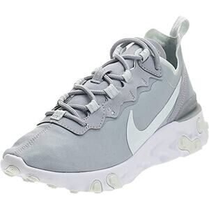 Nike Shoes Women's Size 8 React Element 55 Sneakers Lace Up Gray/White